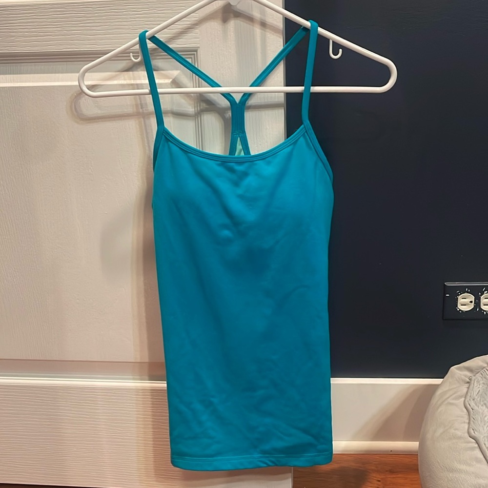 Lululemon power Y bold teal